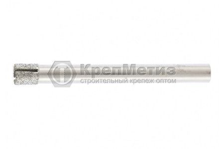 Сверло по стеклу и керамической плитке, цилиндрический хвостовик Сибртех, 10х55 мм - Фото 1