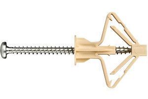 Дюбель (бабочка) с шурупом