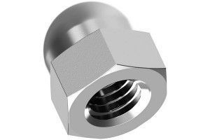 Гайка DIN 1587 А2 колпачковая высокая нержавеющая