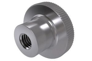 Гайка DIN 466 A1 нажимная рифлёная высокая нержавеющая M8