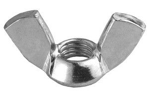 Гайка-барашек DIN 315 AF А2 американская форма нержавеющая
