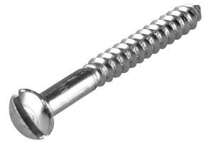 Шуруп-саморез DIN 95 А2 по дереву с полупотайной головкой нержавеющий 8x80