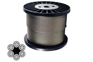 Трос грузоподъемный DIN 3060 A2 нержавеющий