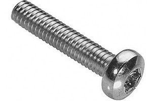 Винт DIN 7985 А2 с полуцилиндрической головкой шлиц TORX нержавеющий