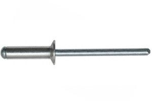 Заклепка PB А2/А2 вытяжная BRALO с потайным бортиком нержавеющая 4.8x14