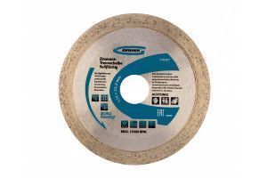 Диск алмазный, сплошной, мокрая резка Gross