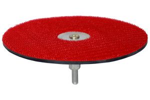 Тарелка опорная Bohrer (крепление на липучке Velcro) (для дрели) для кругов абразивных самозацепных