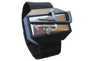 Браслет магнитный Bohrer(1 большой магнит, черный ремешок на липучке)