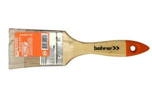 Кисть плоская Bohrer Стандарт(натур. щетина) деревянная рукоятка
