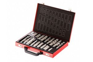 Набор сверл по металлу, 170 шт., HSS, в металлическом кейсе Matrix