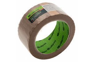 Клейкая лента, 50 мкм, цвет коричневый Сибртех