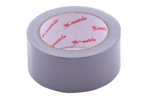 Лента армированная, влагостойкая серебристая Matrix