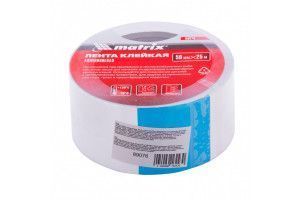 Лента клейкая алюминиевая Matrix, 50 мм х 25 м