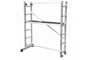 Алюминиевая лестница-помост 3в1