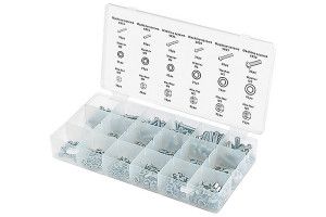 Набор винтов, гаек, шайб, 420 шт., Сибртех