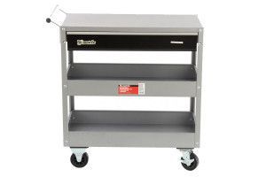 Тележка инструментальная,3-секционная, с ящиком Matrix