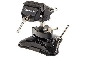 Тиски настольные, резиновая вакуумная присоска, шарнирный механизм, Matrix