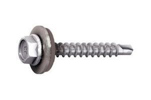 Шурупы для крепления профлистов к деревянным конструкциям EJOT® SAPHIR, сталь SAE 1022 , толщина сверления до 2мм М8