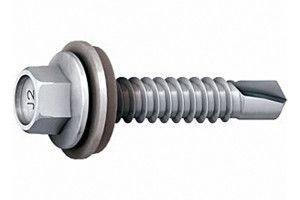 Шурупы для крепления профлистов между собой EJOT® SAPHIR, сталь SAE 1022, толщина сверления до 2мм М7,  V14-16