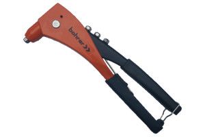 Заклёпочник Bohrer боковой, металлический (заклепки 2,4; 3,2; 4,0; 4,8) обрезиненные рукоятки