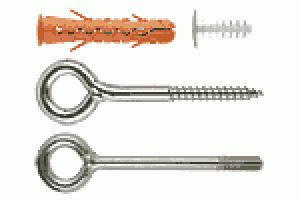 Дюбель с шурупом для крепления строительных лесов MGD, MVS, MGV, MGVm Mungo