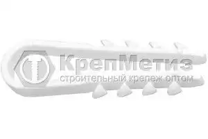 Дюбель-хомут для крепления кабеля (нейлон)