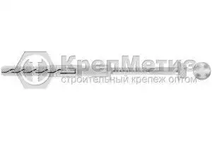 Дюбель фасадный (рамный) с шестигранной головкой KPK (Wkret-met)