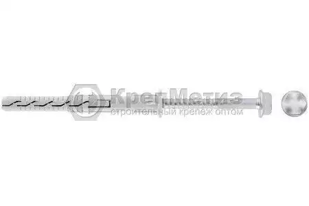 Дюбель фасадный (рамный) с шестигранной головкой KPK (Wkret-met) 10x115 - Фото 1