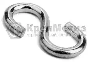 Крючок S-образный A4 нержавеющий