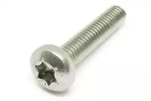 Винт ISO 14583 А2 с полуцилиндрической головкой шлиц Torx нержавеющий M2x5