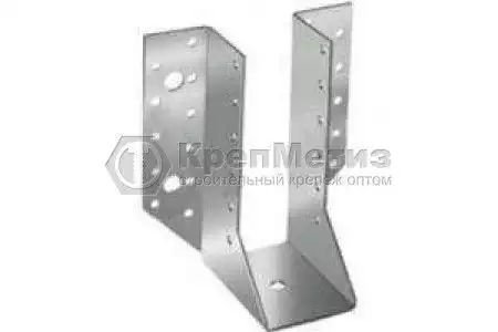 Опора бруса наружная OBR R-80х120, 80x120x75, 10 шт. - Фото 1