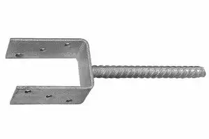Закладная опора ZO-90, 20х90x320, 1 шт.