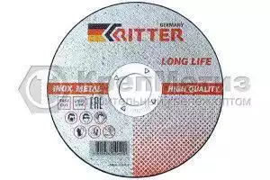 Круг отрезной Ritter LongLife HQ (металл + нерж.)