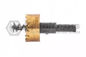 Коронка по металлу HSS, нитридтитановое покрытие Denzel
