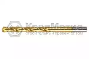 Сверло Bohrer по металлу удлиненное HSS-TiN (титан - нитридное покрытие) DIN 340 RN