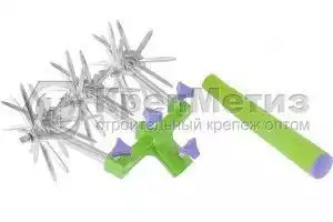 Культиватор садовый, 3 пары колес, рукоятка с 1 парой колес 65 х 205 мм, Palisad