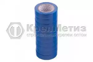 Набор изолент ПВХ, (синяя, черная) в упаковке 10 шт, 150 мкм Matrix