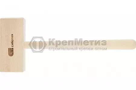 Киянка деревянная Сибртех - Фото 1