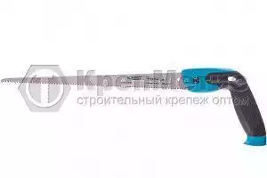 Ножовка по дереву Piranha, выкружная, 11-12 TPI, каленый зуб 3D, двухкомпонентная рукоятка Gross