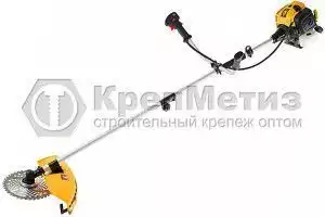 Триммер бензиновый DT 33S, 33 см3, разъемная штанга, состоит из 2 частей Denzel