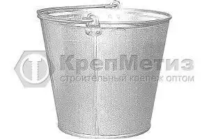 Ведро оцинкованное Сибртех