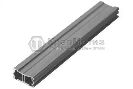 Конструкционная облегченная алюминиевая лага Line Frame 20*40 3 м - Фото 1