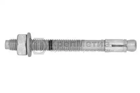 Клиновой анкер горячеоцинкованный S-KAK 10/30х112 мм - Фото 1