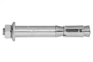 LIEBIG Type B анкера для высоких нагрузок со шпилькой, нержавеющий А4-80 M6-10/45/15 мм