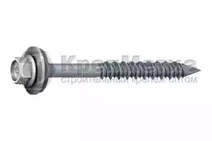 Шурупы для крепления сэндвич-панелей к бетону, TORX20 EJOT® , сталь SAE 1022, антикоррозийное покрытие "Сlimadur ", шайба из нержавеющей стали AISI 304 с EPDM прокладкой