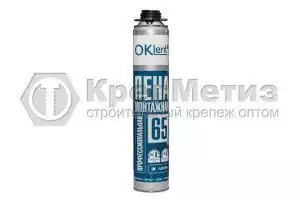 Пена бытовая монтажная Oklent 1000 мл