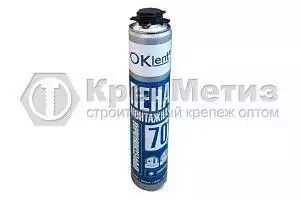 Пена профессиональная монтажная Oklent 65 летняя