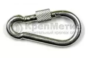 Карабин с фиксатором DIN 5299 D