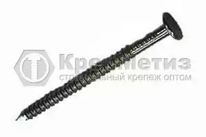 Гвозди ершеные черные