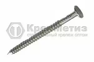 Гвозди ершеные оцинкованные